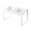 Set boluri cu suport pentru animale de companie din ceramică Nooks – YAMAZAKI