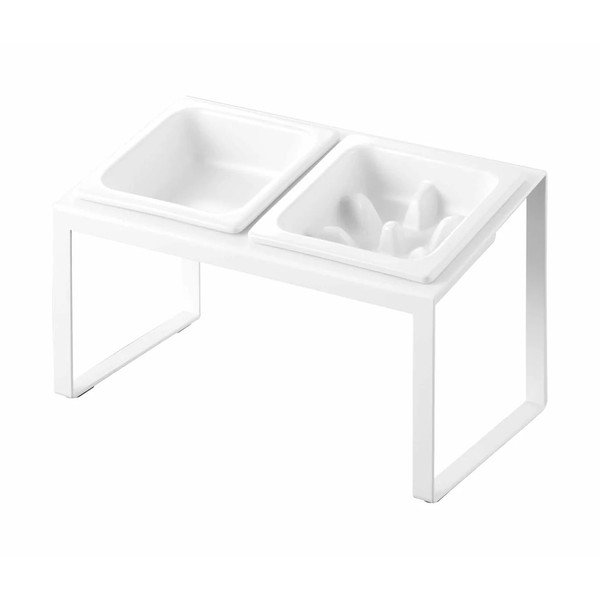 Set boluri cu suport pentru animale de companie din ceramică Nooks – YAMAZAKI