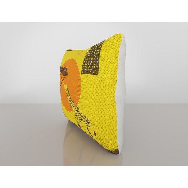 Față de pernă cu amestec din bumbac Vitaus Retreno Olello, 43 x 43 cm-image-2