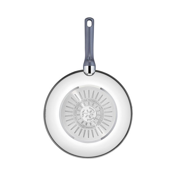 Tigaie tip wok cu capac/cu suprafață antiaderentă din oțel inoxidabil ø 28 cm Daily Cook G7309955 – Tefal-image-3