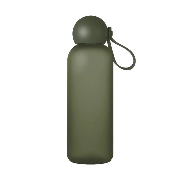 Sticlă verde de călătorie din plastic reciclat 650 ml Tom – Sagaform