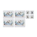 Set cu suporturi farfurii și coasters 8 buc. Curious Cats – Cooksmart ®