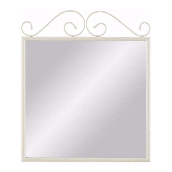 Oglindă cu ramă din metal Støraa Isabelle, alb