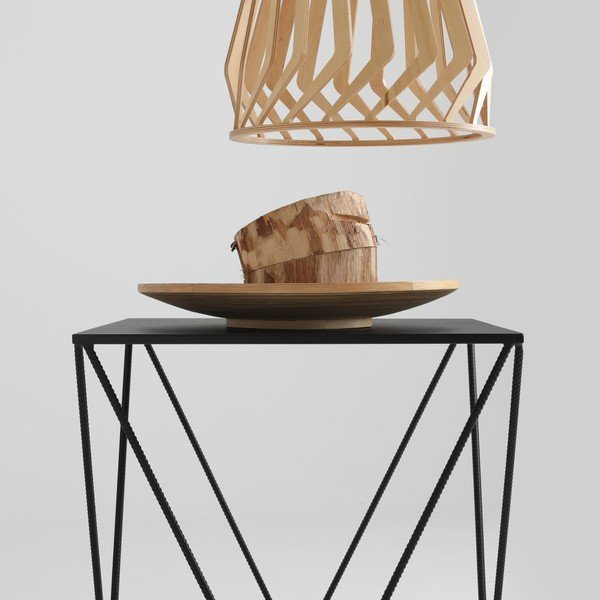 Măsuță de cafea Custom Form Daryl, lungime 60 cm, negru-image-1