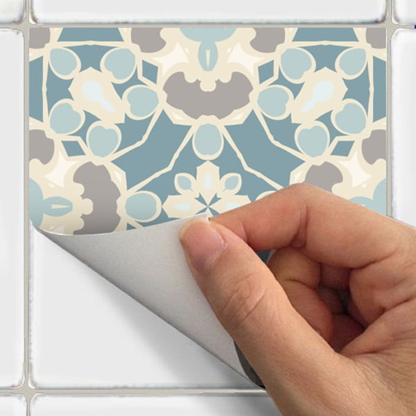 Set 24 autocolante Ambiance Underwater Garden, 15 x 15 cm-image-3