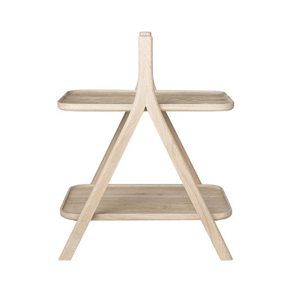 Măsuță auxiliară din lemn masiv 36x46 cm Eta – Blomus-image-2