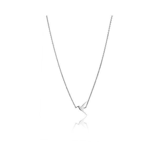 Set brățară cu pandantiv Emily Westwood, pasăre, argintiu -image-4