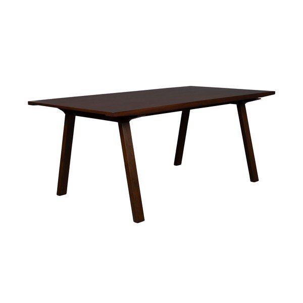 Masă de dining cu blat cu aspect de lemn de  frasin  95x180 cm Adamello – Dutchbone-image-2