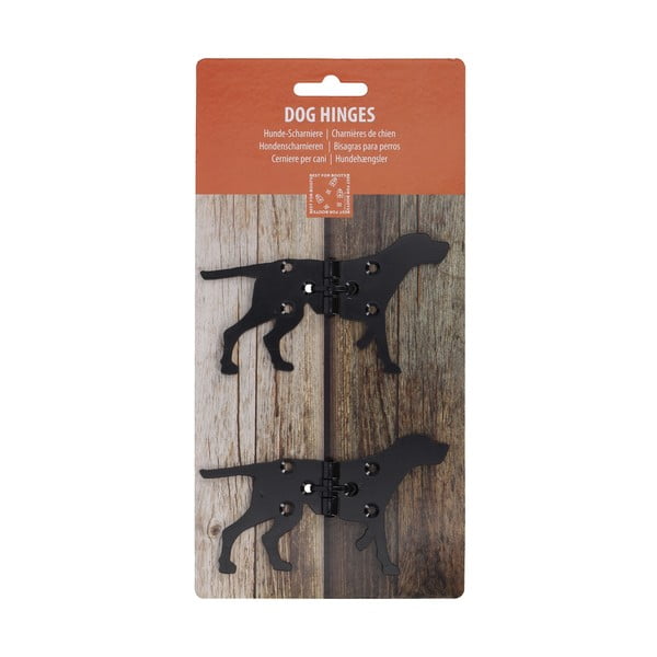 Balamale pentru ușă 4 buc. din metal Dog – Esschert Design-image-2