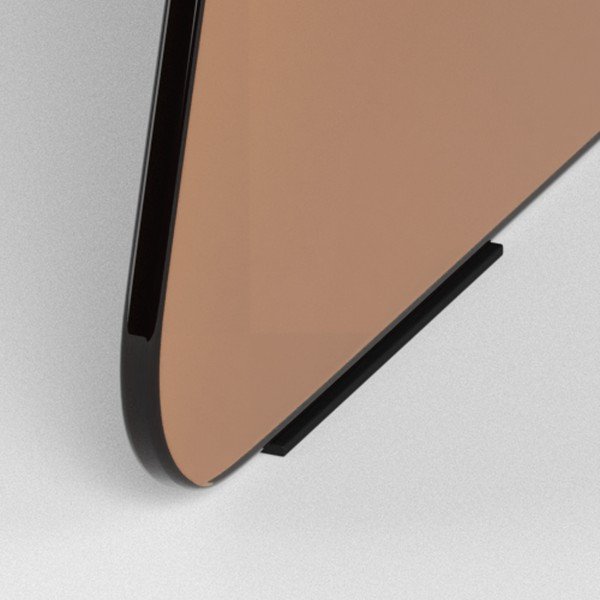 Măsuță de cafea maro rotundă din sticlă ø 80 cm Samos – Actona-image-3