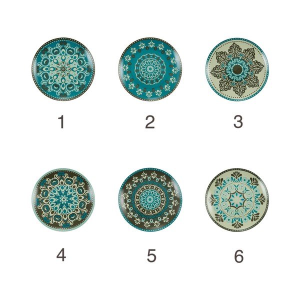 6 farfurii pentru desert  din porțelan ø 19 cm Cala Jondal – VDE Tivoli 1996-image-2