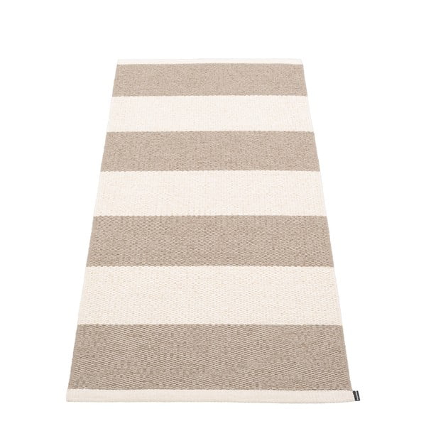 Covor tip traversă pentru interior și exterior bej/crem 70x150 cm Bob Mud Vanilla – Pappelina