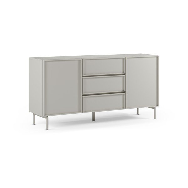 Comodă crem 160x80x42 cm Brise – Marckeric-image-4