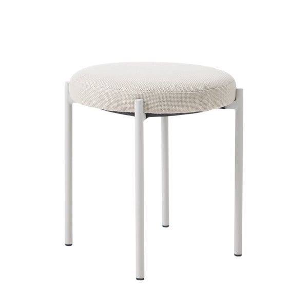 Scaun crem din metal Pelican – Unique Furniture