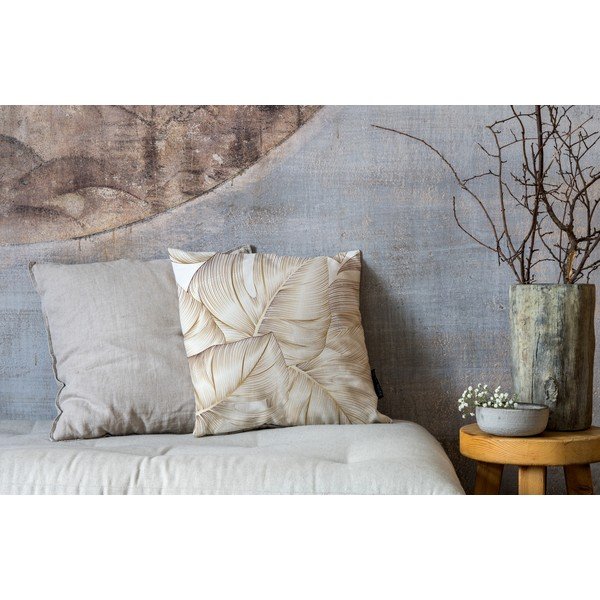 Pernă decorativă 45x45 cm Golden Leaves – Butter Kings-image-1