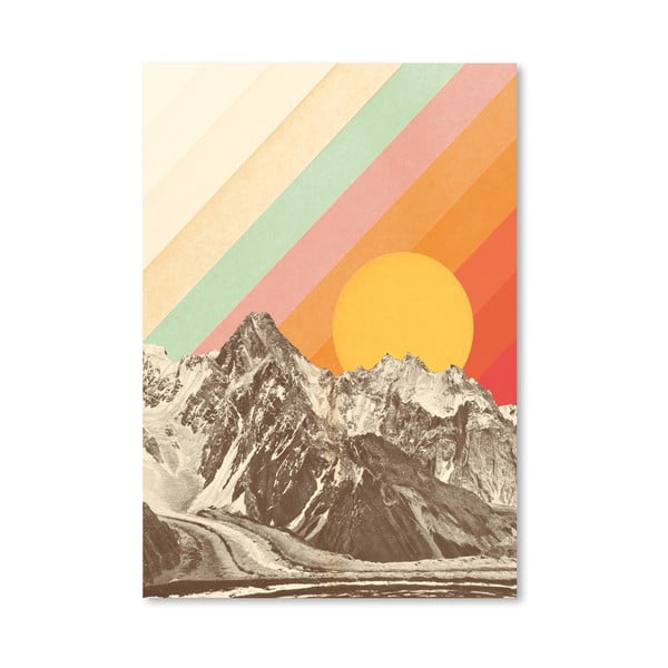 Poster Americanflat Mountains, 42 x 30 cm