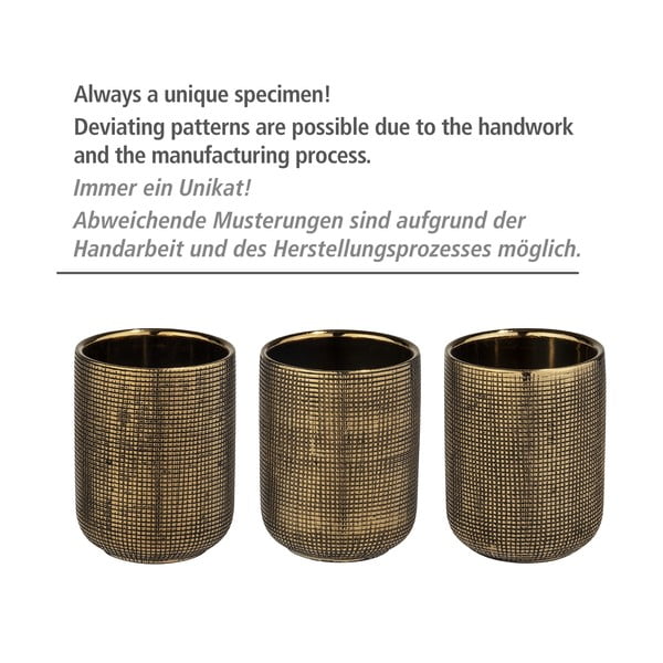 Suport pentru periuța de dinți auriu din ceramică Rivara – Wenko-image-4