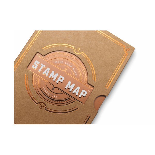 Caiet notițe pentru ștampile de călătorie Luckies of London Stamp Passport-image-3