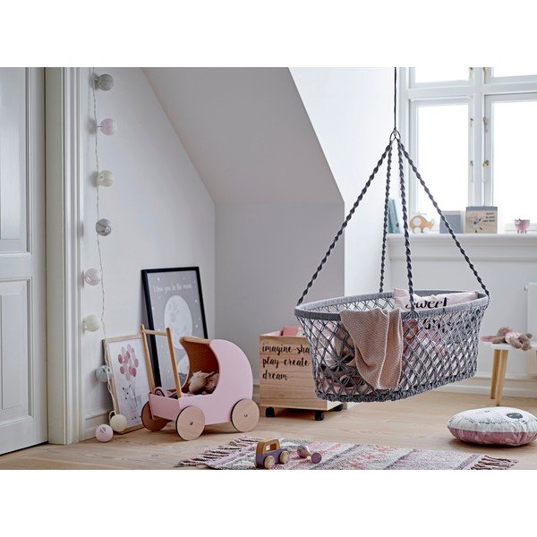 Cărucior din lemn pentru copii Bloomingville Toy Pram-image-3