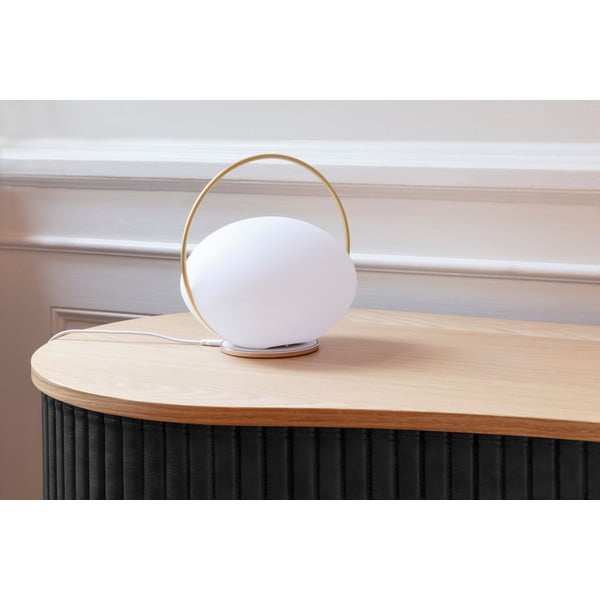 Veioză albă LED cu intensitate reglabilă (înălțime 19 cm) Orbit – UMAGE-image-4