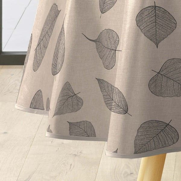 Față de masă lavabilă ø 160 cm Feuillys – douceur d'intérieur-image-3