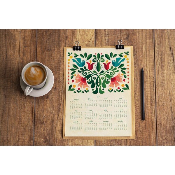 Calendar de perete 2017 Love Birds-image-3