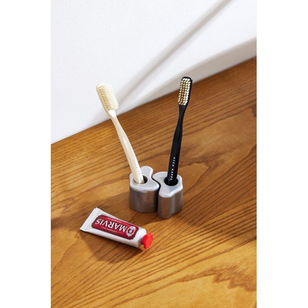 Suport pentru periuța de dinți argintiu din metal Mis – noo.ma-image-4