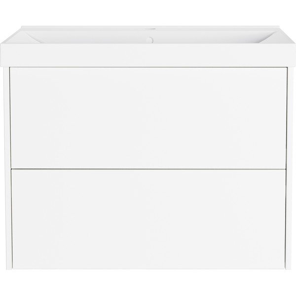 Dulap sub chiuvetă alb suspendat cu aspect mat 81x65 cm Bodera – Germania-image-3