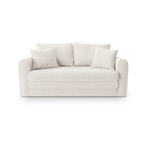 Canapea albă extensibilă 158 cm Lido – Micadoni -image-2