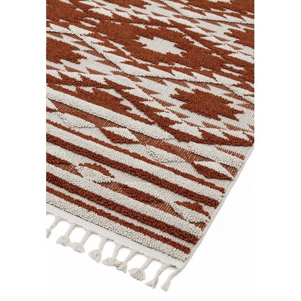 Covor Asiatic Carpets Taza, 160 x 230 cm, portocaliu-image-3