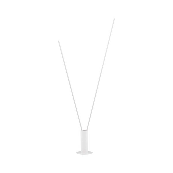Lampadar alb mat LED cu structură flexibilă din metal (înălțime 181 cm) Kimolia – Nova Luce