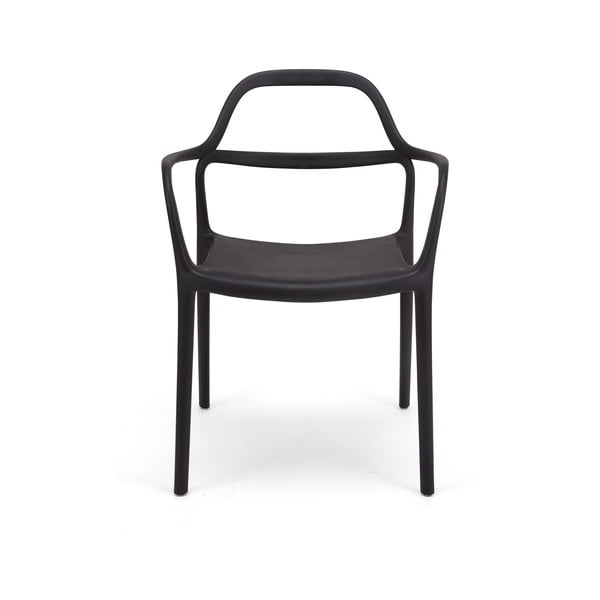 Set 2 scaune dining Bonami Selection Dali Chaur, negru-image-2