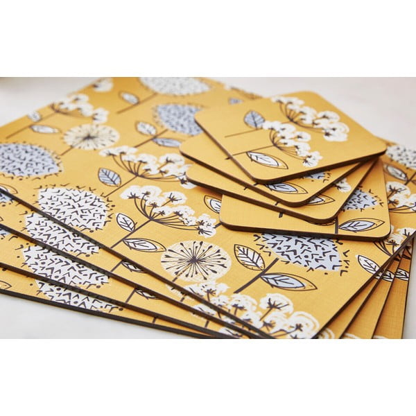 Set 4 suporturi pentru pahar Cooksmart Retro-image-1