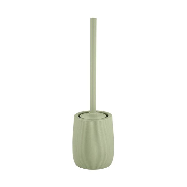 Perie de WC verde din ceramică Fablo – Wenko