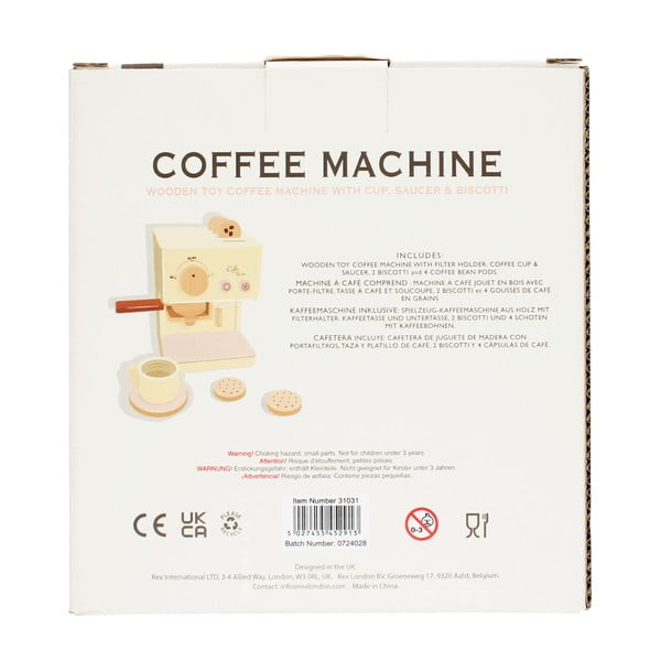 Echipament pentru bucătărie de jucărie Coffee Machine – Rex London-image-3