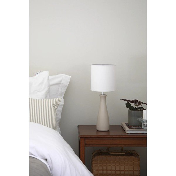 Veioză crem cu abajur textil (înălțime 42 cm) Birillo – Markslöjd-image-2