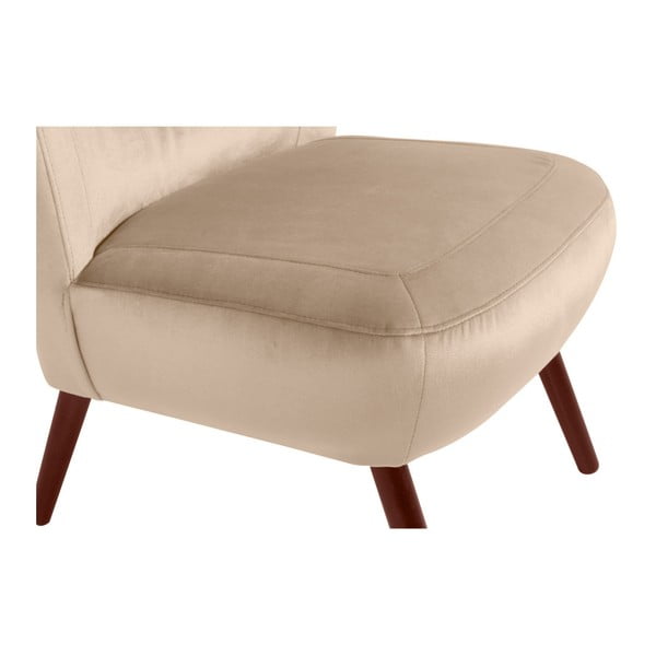 Fotoliu Max Winzer Sari Velvet, bej-image-4