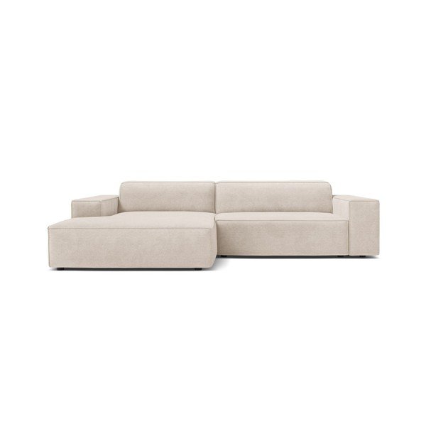 Colțar modular crem (cu colț pe partea stângă/cu șezlong) Jodie – Micadoni -image-1
