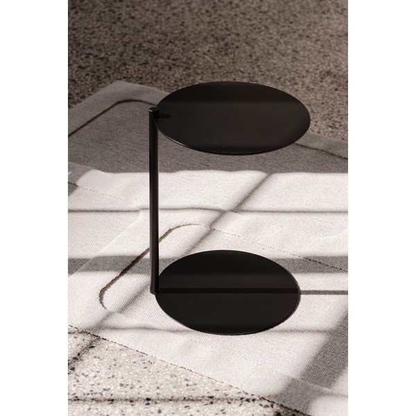 Măsuță auxiliară rotundă din oțel 41x40 cm Ande – noo.ma-image-4