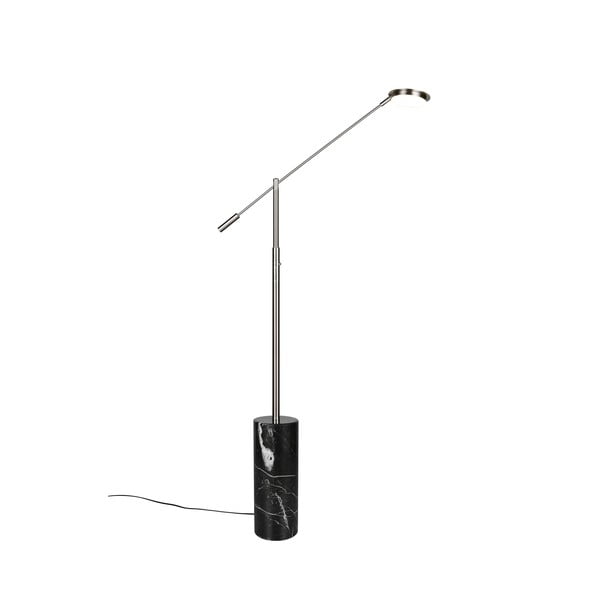 Lampadar negru-argintiu LED (înălțime 145 cm) Fiore – Trio Select-image-1