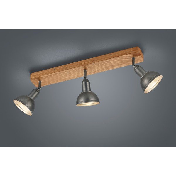 Spot gri închis/în culoare naturală 11x58 cm Delhi – Trio-image-1