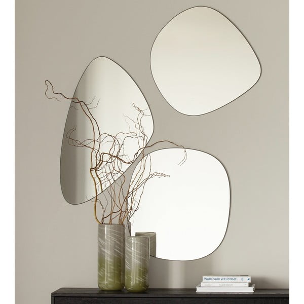 Oglindă cu ramă neagră WOOOD Philou, 59 x 60 cm-image-1