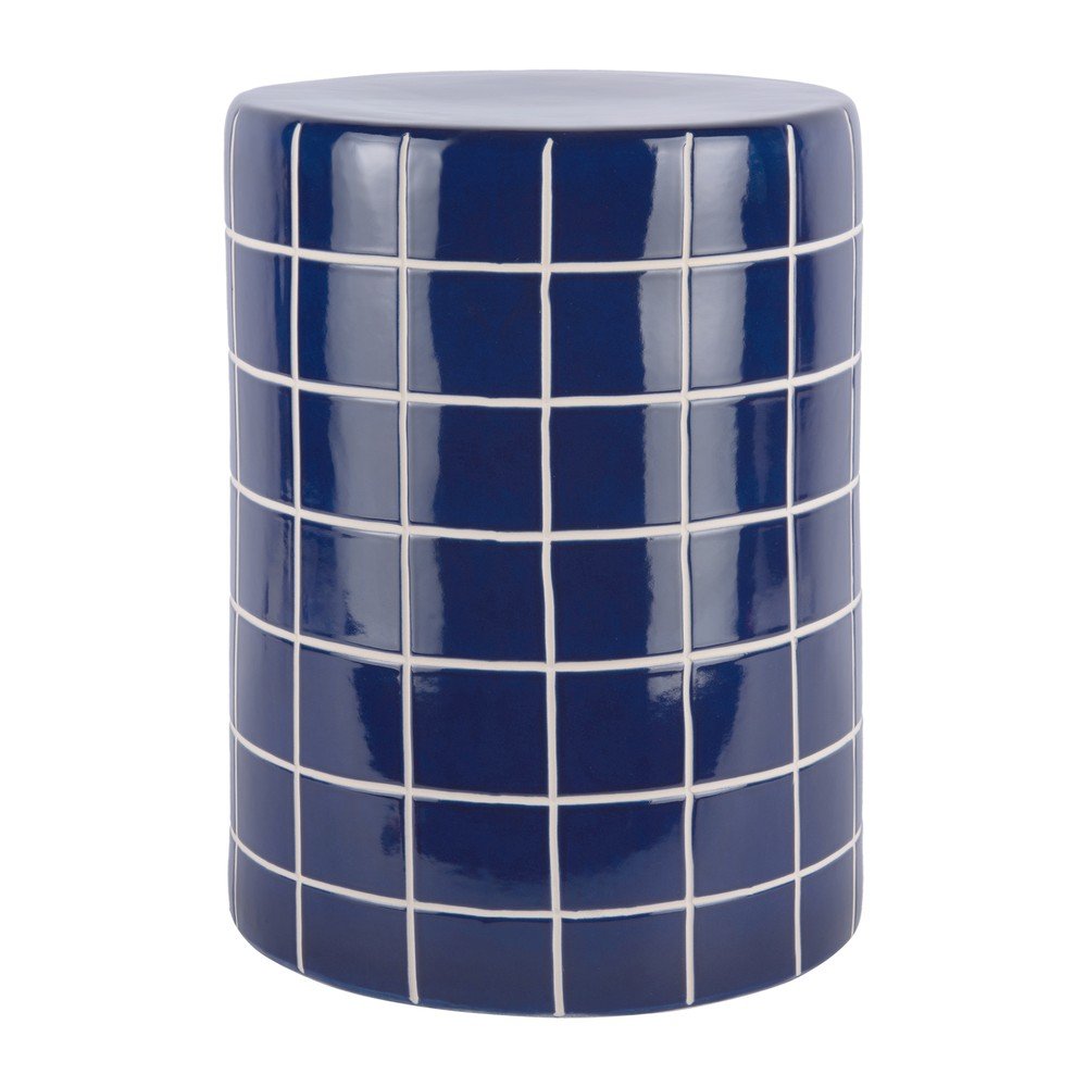 Măsuță auxiliară rotundă din ceramică ø 33 cm Retro Tiles – Leitmotiv