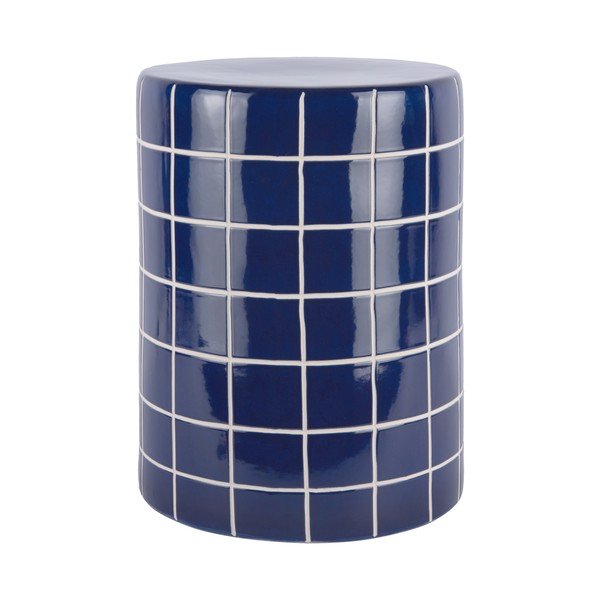 Măsuță auxiliară rotundă din ceramică ø 33 cm Retro Tiles – Leitmotiv