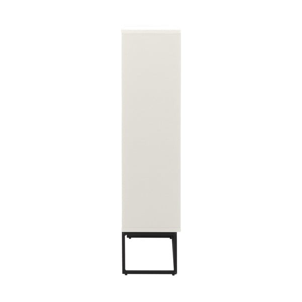 Pantofar alb cu deschidere înclinată Lipp - Tenzo-image-4