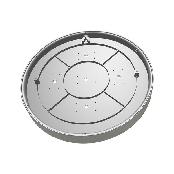 Ceas de perete Present Time Cased Index, gri-image-2