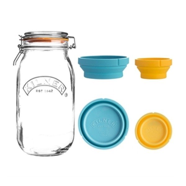 Recipient pentru alimente cu cupe de măsurare Kilner, 2 L