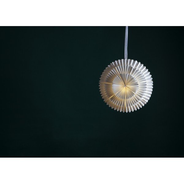 Decorațiune luminoasă albă de Crăciun ø 50 cm Frost - Star Trading-image-4