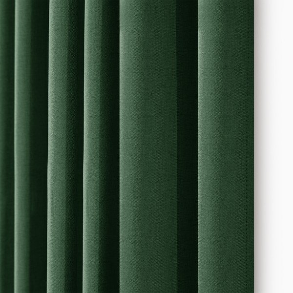 Draperie verde-închis dimout (semi-opacă) Calisto – Filumi-image-2