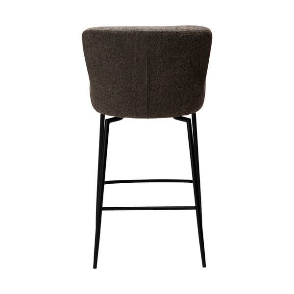 Scaun de bar maro tapițat (înălțime șezut 67,5 cm) Glam – DAN-FORM Denmark-image-3